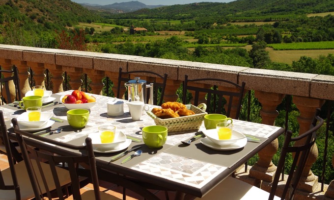 Rigarda House | Converted Barn In Pyrenean Foothills with Private Pool and Spectacular Views