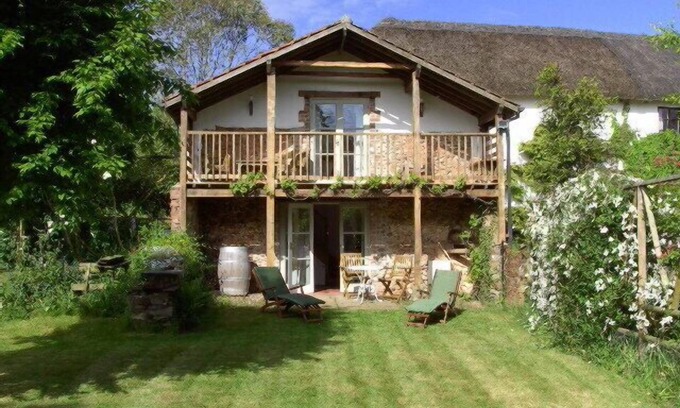 Ottery St Mary House | Converted Barn On Thatched Devon Longhouse Grounds At The Foot Of Rolling Hills.