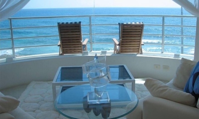 Isla Mujeres House | Cool, Dreamy Oceanfront Villa. "Cristal" Famously Beautiful