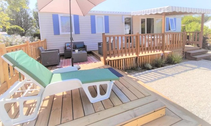 Marennes Ski Chalet | Coquillages & Crustacés avec Piscine Chauffée & Plage