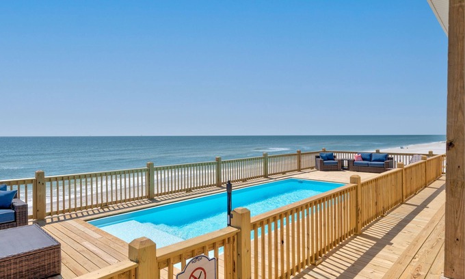 Dauphin Island House | Coral Sands | August 23rd opening. Pool, beach