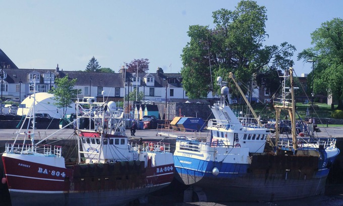 Kirkcudbright Condo | CORBIE NEIST: Overlooking Kirkcudbright Harbour