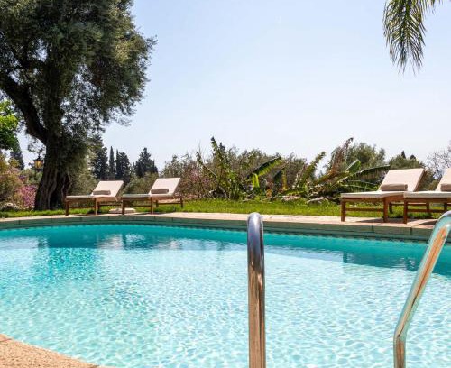Agios Markos Apartment | Corfu OliveStone Village with Swimming pool