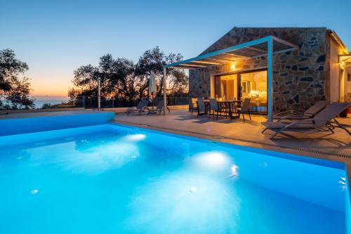 Paramonas Villa | Corfu Travel Sories Villa, Private Pool - Stunning Sea Views - Accessible - 4 Bedrooms