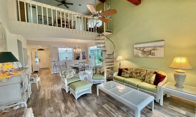 Palmetto Dunes Villa | Corner Inverness Villa | Golf Views, Tennis, Pool