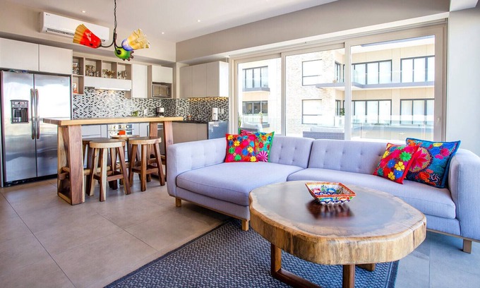Emiliano Zapata Condo | Corner Mexican Condo, Huge Balcony, Pool Level, Gym