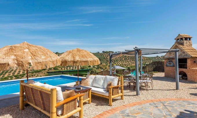 Algarinejo Villa | Cortijo Chaparro Algarinejo by Ruralidays