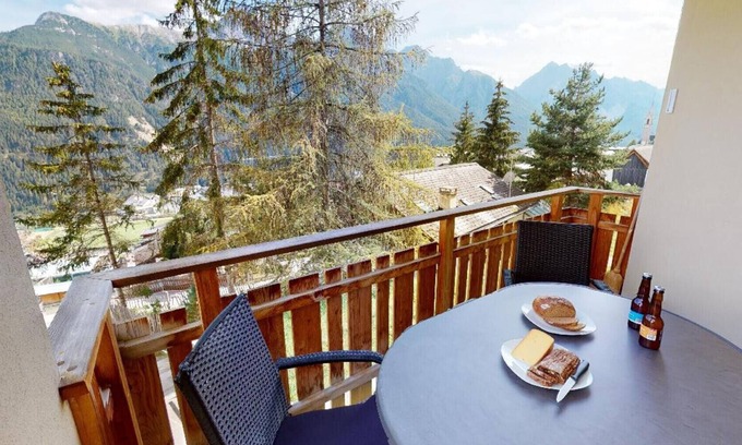 Sent Apartment | Costa Dad Archas Taverna: Exclusive 2.5-room flat in Sent