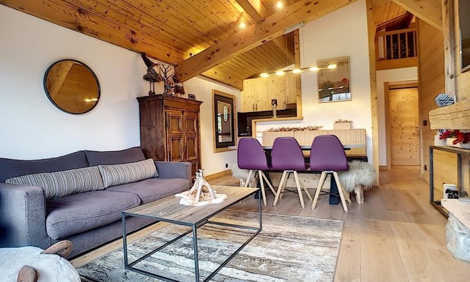 Megeve Ski Chalet | Cosy and refined apartment tastefully decorated, in le Jaillet