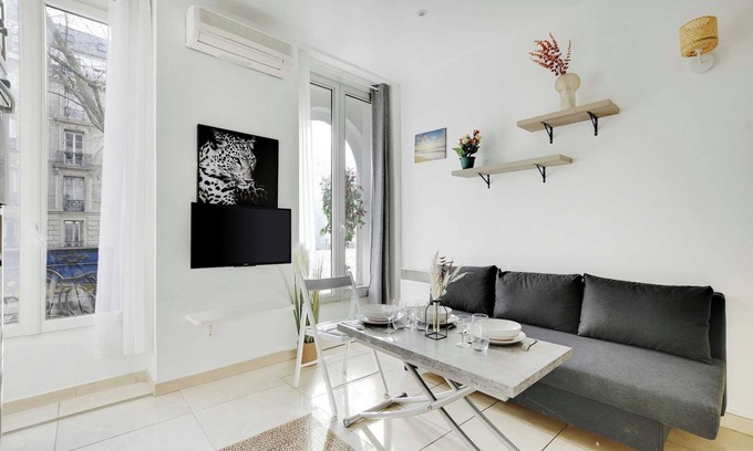 Quartier de la Porte-Saint-Denis Apartment | Cosy apartment - 1BR/3P - Strasbourg Saint Denis