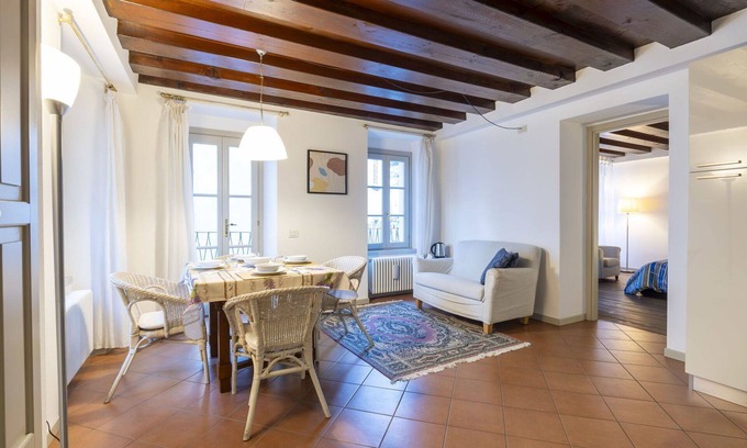 Morbegno Apartment | Cosy apartment for 2 people with WIFI, TV and balcony
