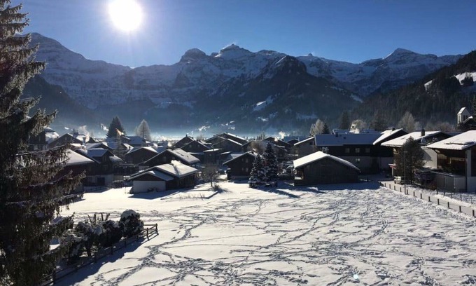 Lenk Apartment | Cosy apartment for 5 guests with WIFI and balcony
