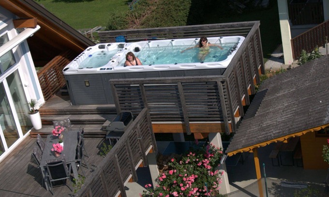 Ligist Apartment | Cosy apartment for 6 guests with private pool, WIFI, TV and terrace