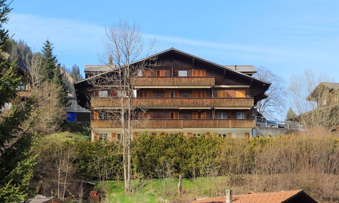 Zweisimmen Apartment | Cosy apartment for 6 people with WIFI, TV, balcony, pets allowed, panoramic view and parking