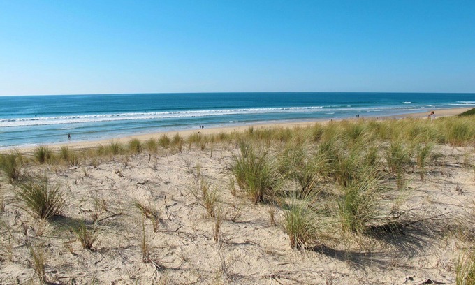Biscarrosse Plage Apartment | Cosy apartment for 6 people with pool, hot tub, WIFI, TV, terrace, pets allowed and parking