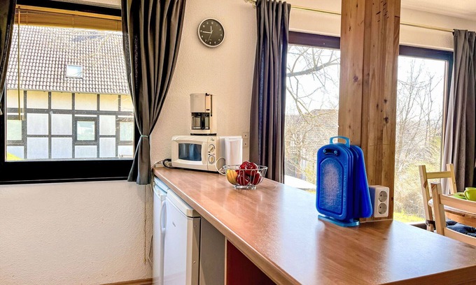 Frankenau House | Cosy apartment in villa for 4 guests with WIFI, TV and terrace
