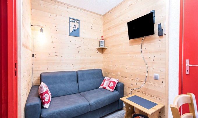Les Esserts Apartment | Cosy apartment in Morillion with balcony