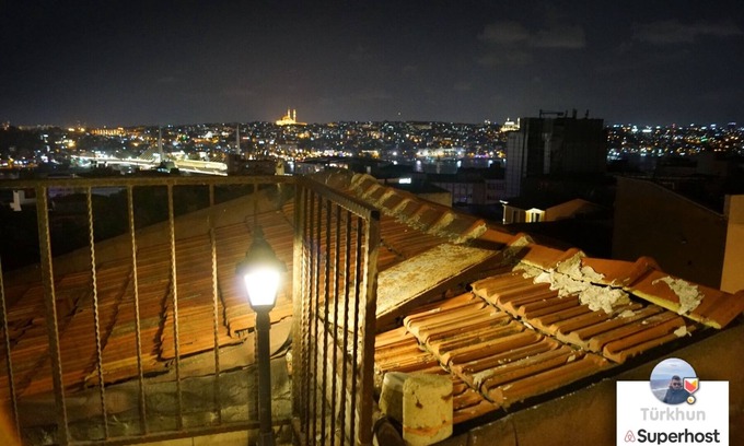 Galata Apartment | Cosy Apartment next to Galata Tower, Terrace with fabled view of the Bosporus