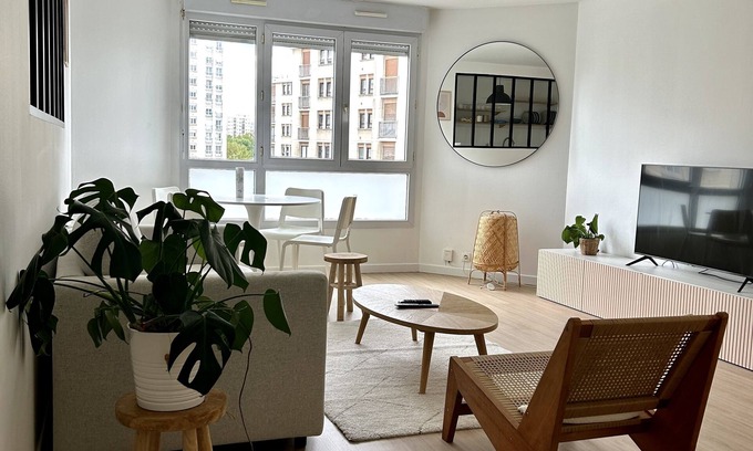 Asnieres-sur-Seine Apartment | Cosy Appartement Proche de Paris