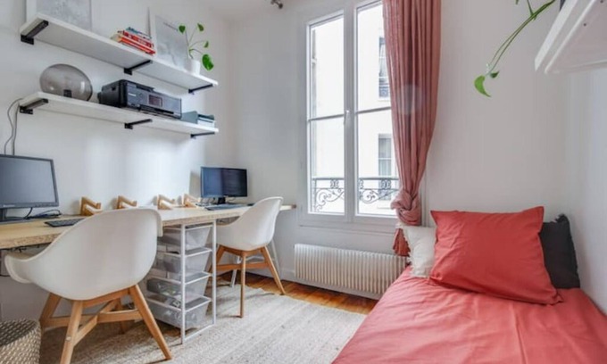 La Garenne-Colombes Apartment | Cosy F3 Avec Home Office Équipé Proche La Défense