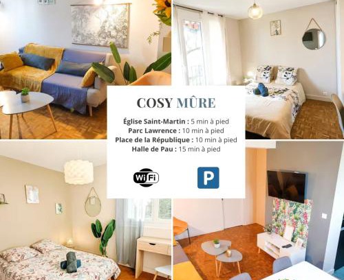 Pau Nord Apartment | Cosy Myrtille Mûre - T5 - Grand appartement