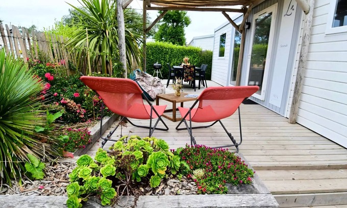 Brignogan-Plage House | Cottage Garden dune - 2 Schlafzimmer 5 persons