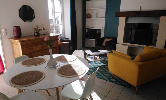 Portbail House | Cottage in the center of portbail