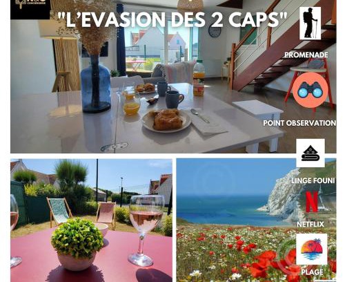 Audinghen House | Cottage L'évasion des 2 caps-5 personnes- bord de mer