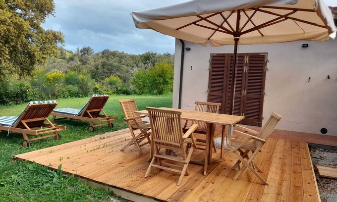 Sassetta Apartment | Cottage with Garden Rosa