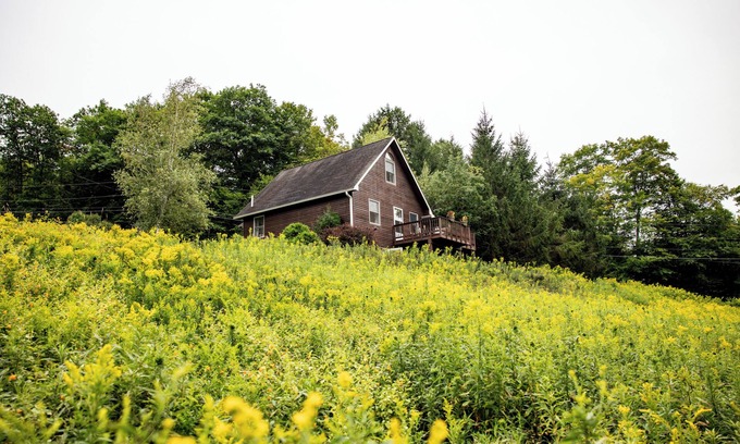Cooperstown House | Country Home in Cooperstown, NY – Red-Orange Door