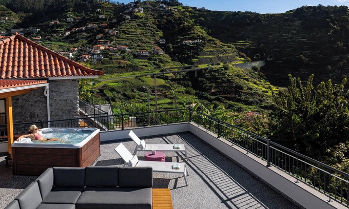 Campanario House | Country house with sea view and jacuzzi - Casa de Pedra