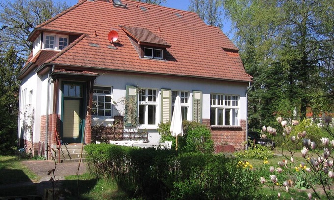 Kleinzerlang House | Country villa with garden, private jetty, rowing boat and sauna