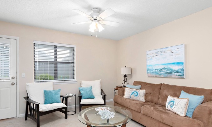 Saint Simons Island Condo | Courtyard Villa C-1 2 bed/1.5 bath townhouse on south end of SSI
