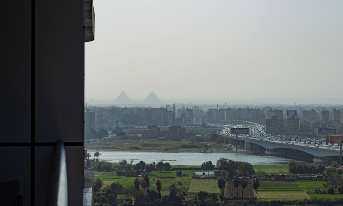 Cairo Condo | Cozy 1-bedroom condo on the Nile and pyramids view