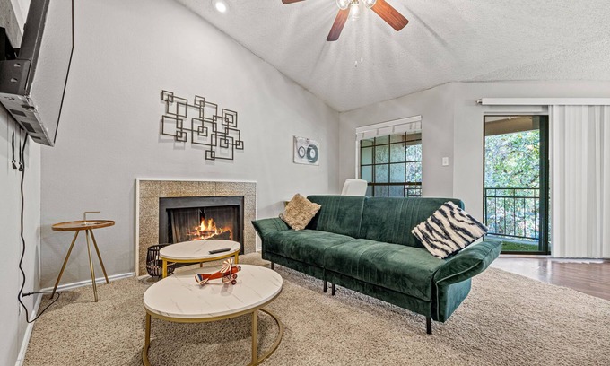 North Arlington Apartment | Cozy 1-bedroom apartment with WiFi, AC in charming Arlington