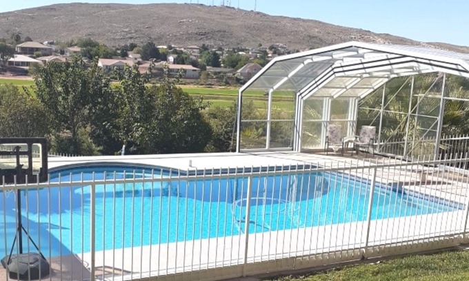 St. George Apartment | Cozy 1-Bedroom Casita w/Pool and Yard