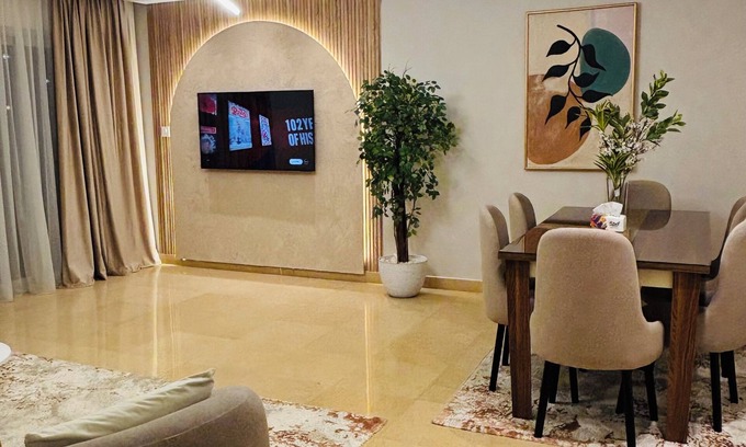New Cairo Condo | Cozy 2-bedroom condo with WiFi, AC in fantastic Cairo Governorate