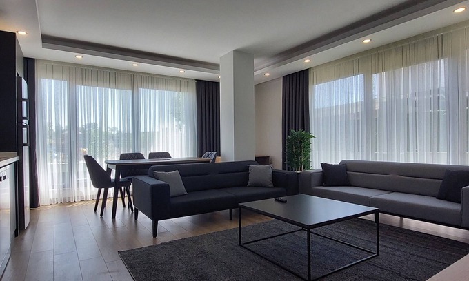 Lara Apartment | Cozy 2-bedroom apartment near by Lara Beach Antalya with WiFi, AC in all Rooms