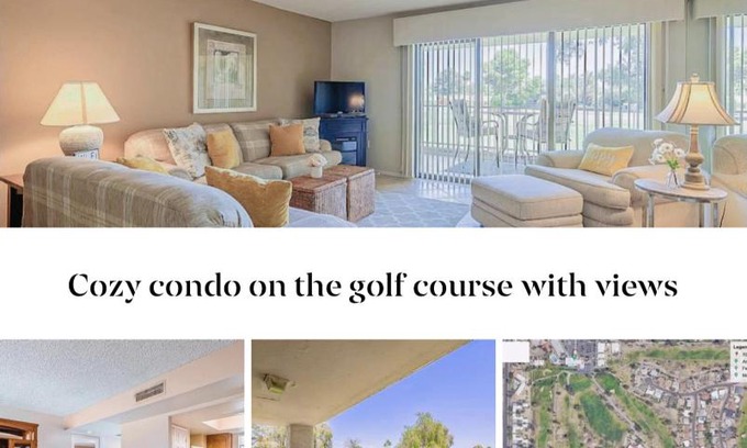 Golden Hills House | Cozy 2 bedroom Condo with Golf Course views