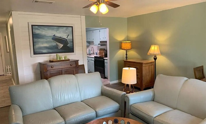 Diamondhead House | Cozy 2-bedroom townhome in enjoyable Diamondhead with AC, WiFi, and a great view