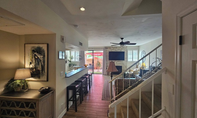 Central Scottsdale House | Cozy 2-bedroom townhome in charming Scottsdale with fitness room, WiFi