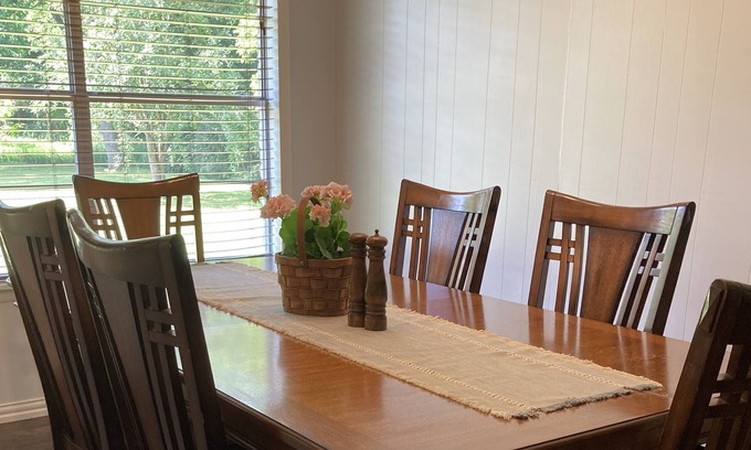 Detroit House | Cozy 3 bedroom small-town home near US Hwy 82 & Rails to Trails Western Trail