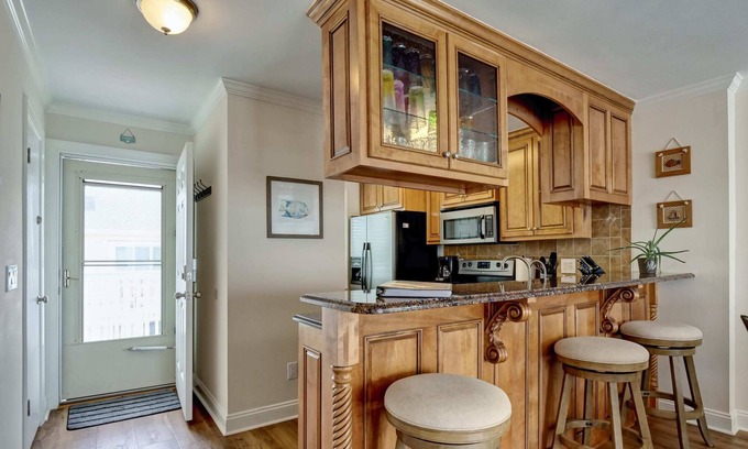 Kure Beach Condo | Cozy and Comfy beachfront w/great view! Pools and Gym!