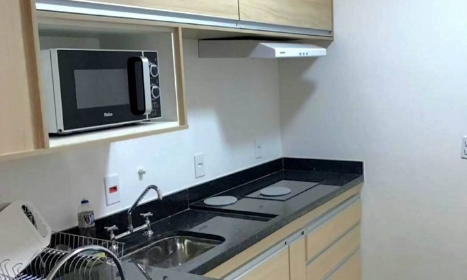 Alphaville Apartment | Cozy apartment with double bed.