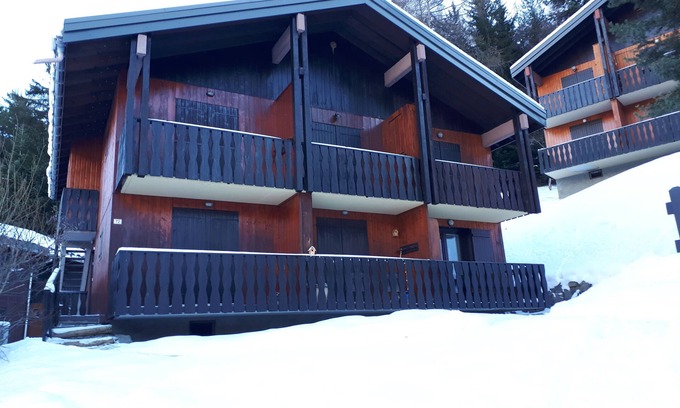 Villarodin-Bourget Apartment | Cozy apartment in a mountain chalet in La Norma 4 to 6 people