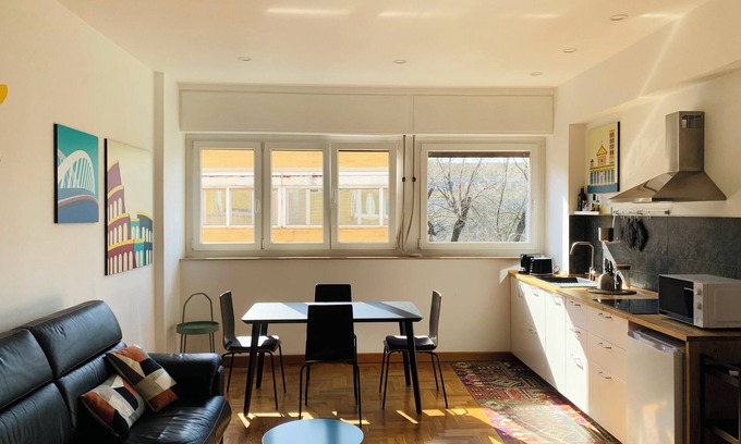 Parioli Apartment | Cozy apartment for two to four people near the Auditorium in Rome