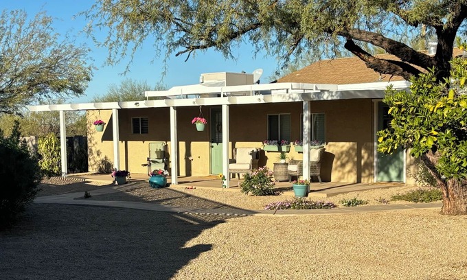 Saguaro West House | Cozy apartment in Cave Creek on quiet one acre lot with private entrance.