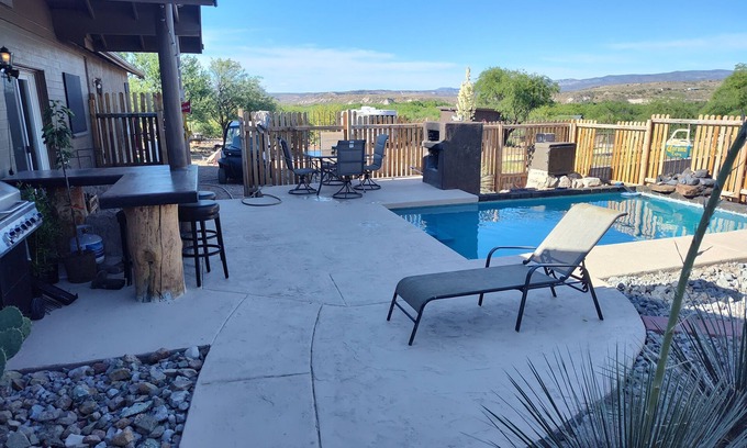 Camp Verde Apartment | Cozy apartment in charming Camp Verde with Wi-Fi, AC. Tucked back