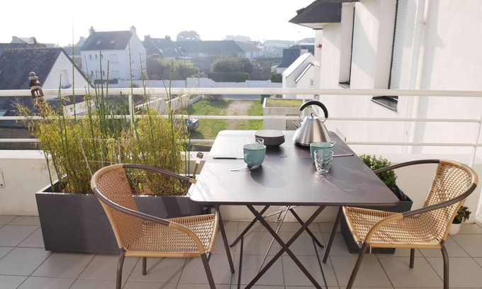 Etel Apartment | Cozy apartment in Étel - 44 m², Wifi, Pets allowed, Private parking