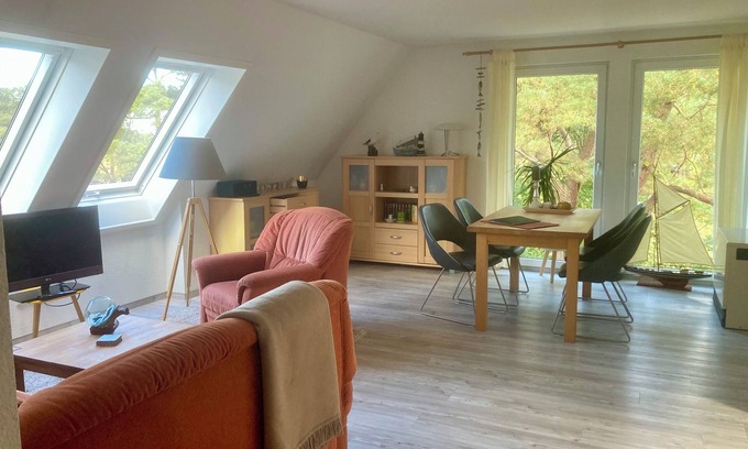 Pruchten Apartment | Cozy apartment Seagull with large property